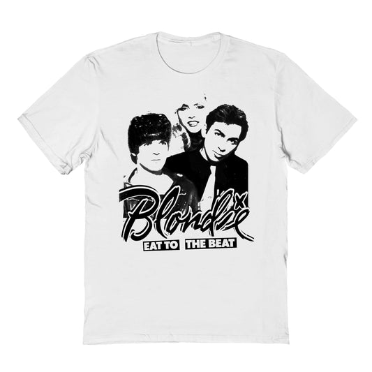 Goodie Two Sleeves Blondie Eat to the Beat White T-Shirt
