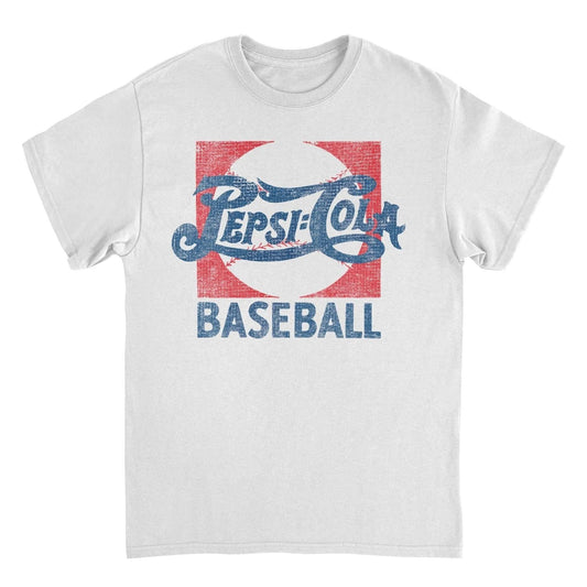 Pepsi Baseball White T-Shirt by HandyShopping4U2