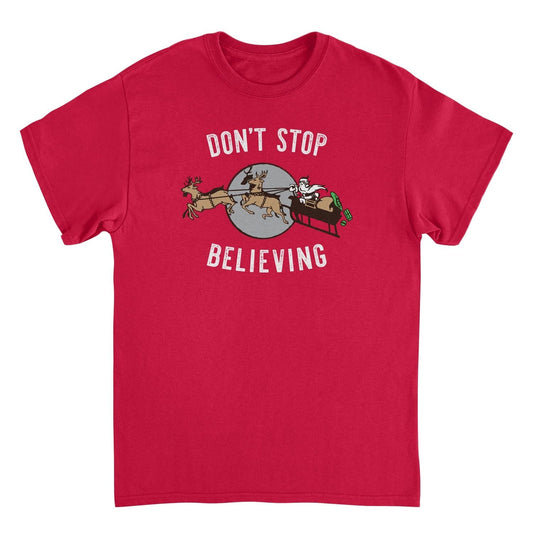 Christmas T-Shirt - Don't Stop Believing