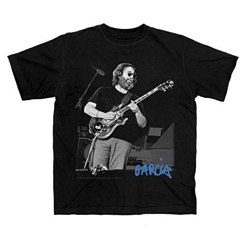 Jerry Garcia Jammin Guitar Men's T-shirt Officially Licensed by HandyShopping4U2