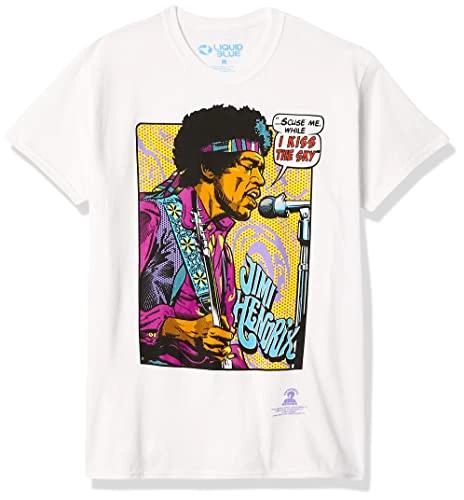 Jimi Hendrix Pop Art Mens T-shirt by HandyShopping4U2