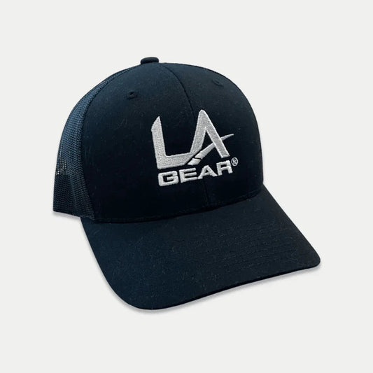 LA Gear Classic Trucker Hat | Black by HandyShopping4U2