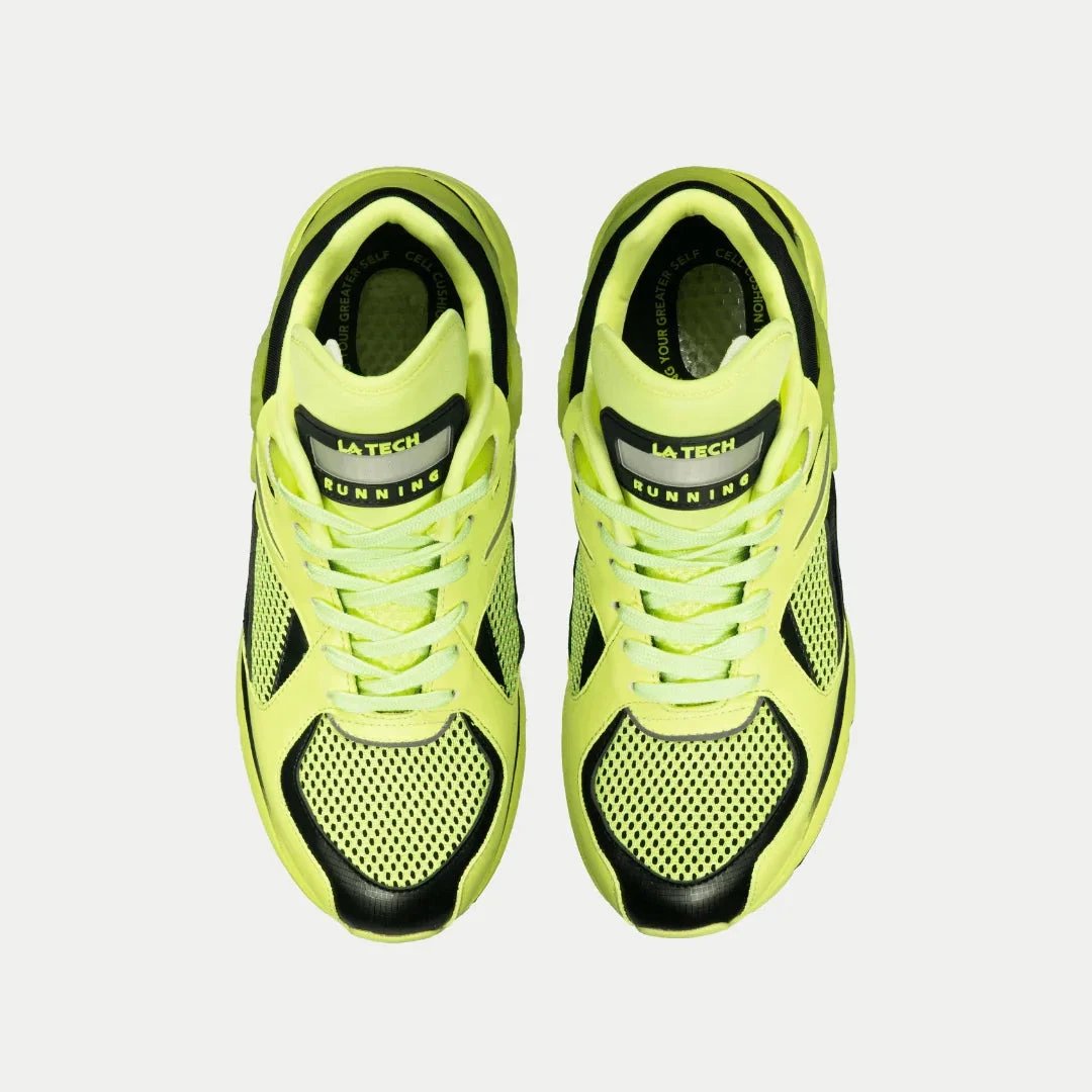LA Gear Men's Catapult Light-Up x Glow Lowtop | Neon Yellow x Black by HandyShopping4U2