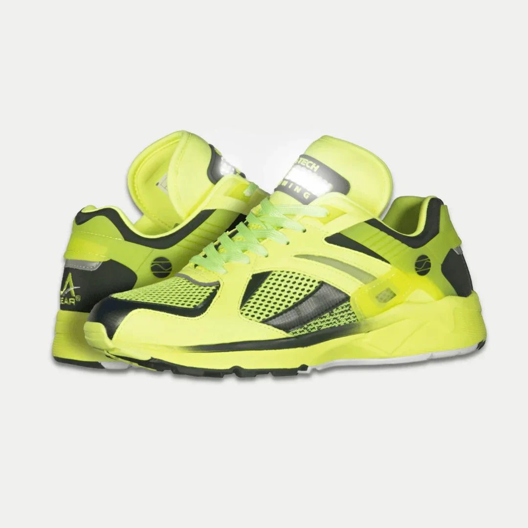 LA Gear Men's Catapult Light-Up x Glow Lowtop | Neon Yellow x Black by HandyShopping4U2