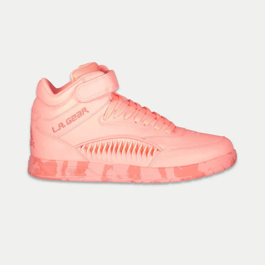 LA Gear Women's Flame Hightop | Neon Peach Glow by HandyShopping4U2