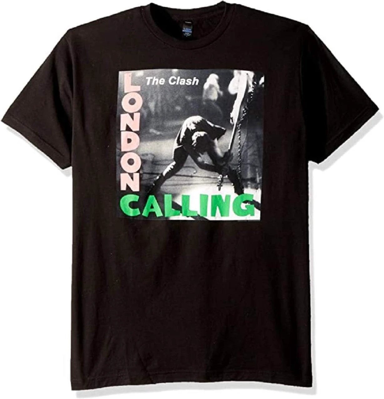 Clash London Calling Smashing Guitar Men's T-shirt by HandyShopping4U2