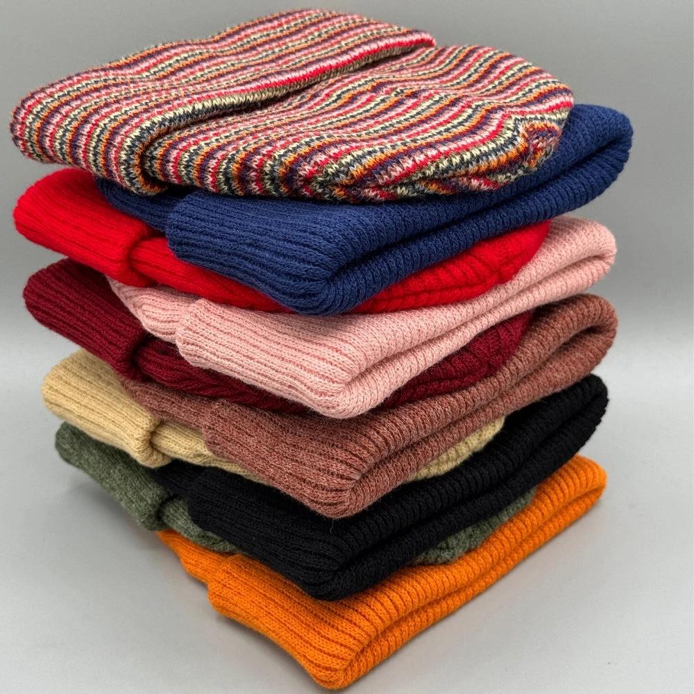 Kids Knit Beanies, no logo – Soft, Warm & Made in USA Winter Hat by HandyShopping4U2