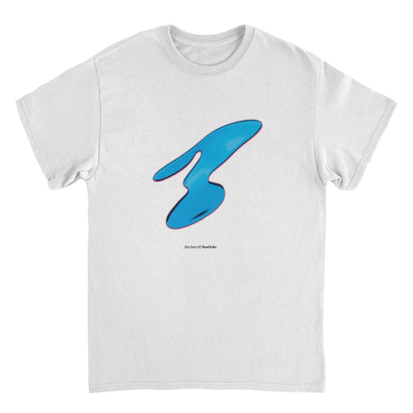 New Order Best Of t shirt featuring greatest hits album design classic band tee