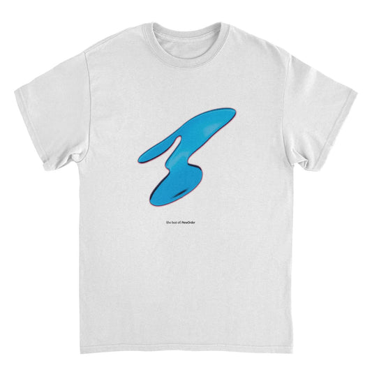 New Order Best Of t shirt featuring greatest hits album design classic band tee