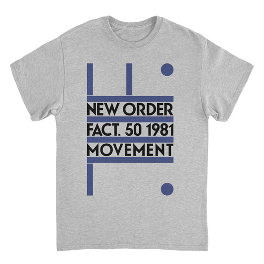 New Order Movement T-Shirt – 1981 Album Cover Tee