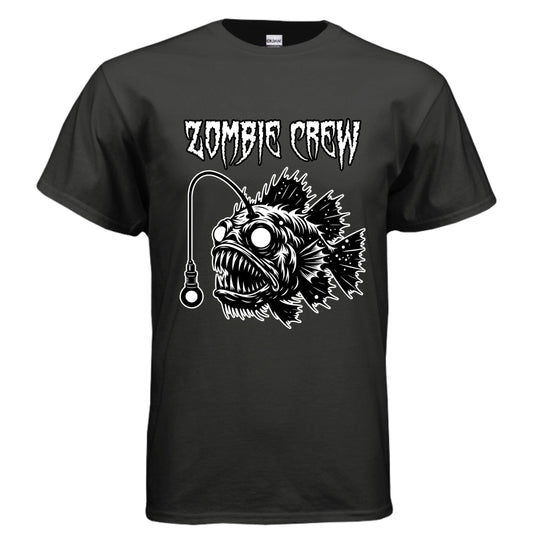 Grave Digs Zombie Crew Angler Fish T-shirt