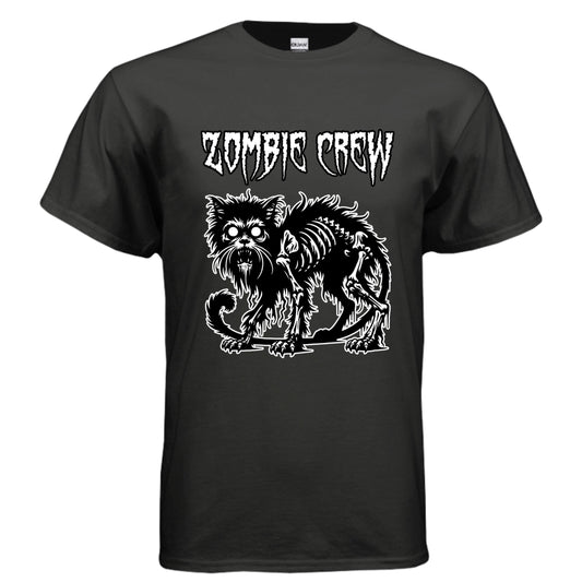 Grave Digs Zombie Crew Cat T-shirt