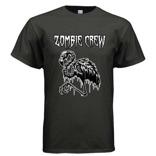 Grave Digs Zombie Crew Flamingo T-shirt