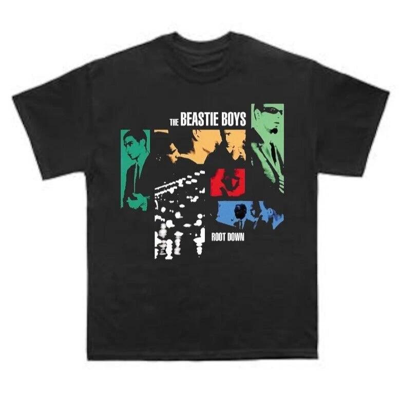 Beastie Boys Mens T-shirt - Root Down Album EP - 2 Sided Tee by HandyShopping4U2