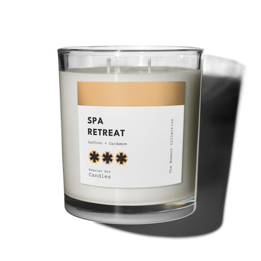 Spa Retreat, Saffron + Cardamom 11oz Candle
