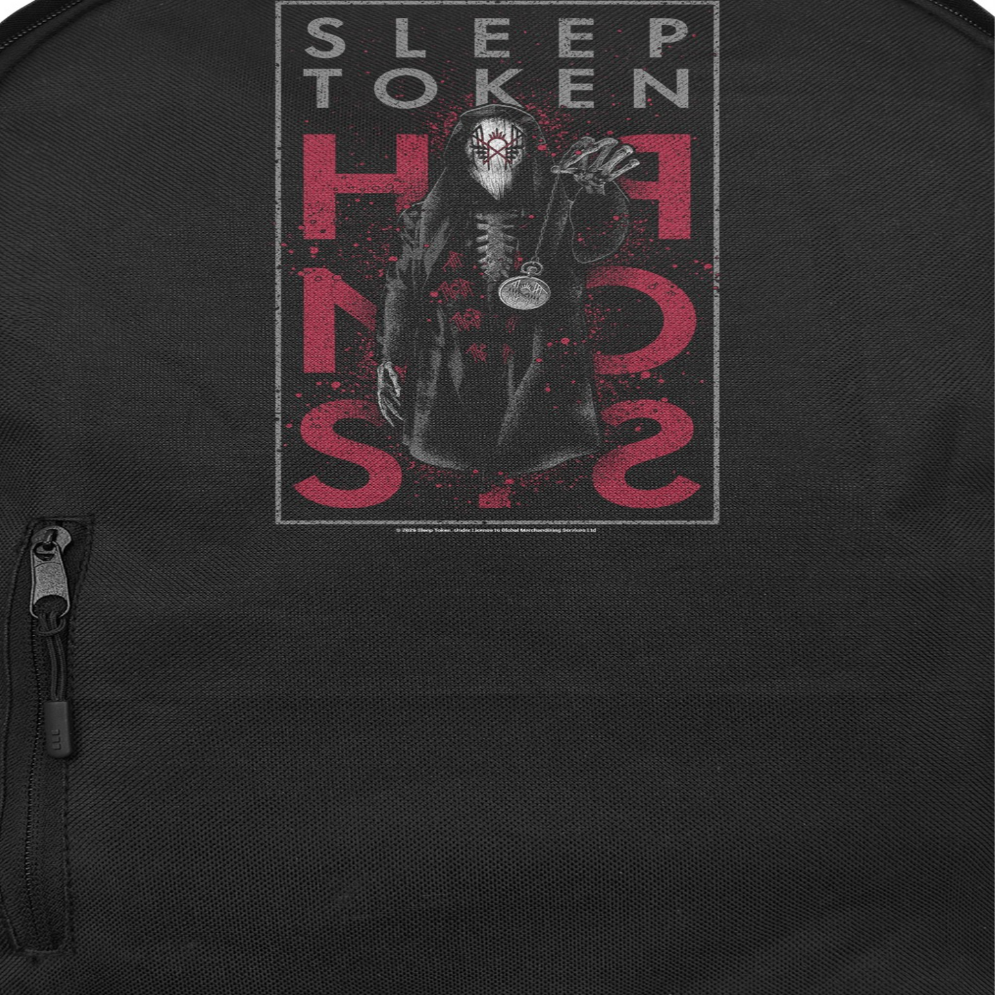 Sleep Token Hypnosis Backpack Red Graphic Band Merch Bag