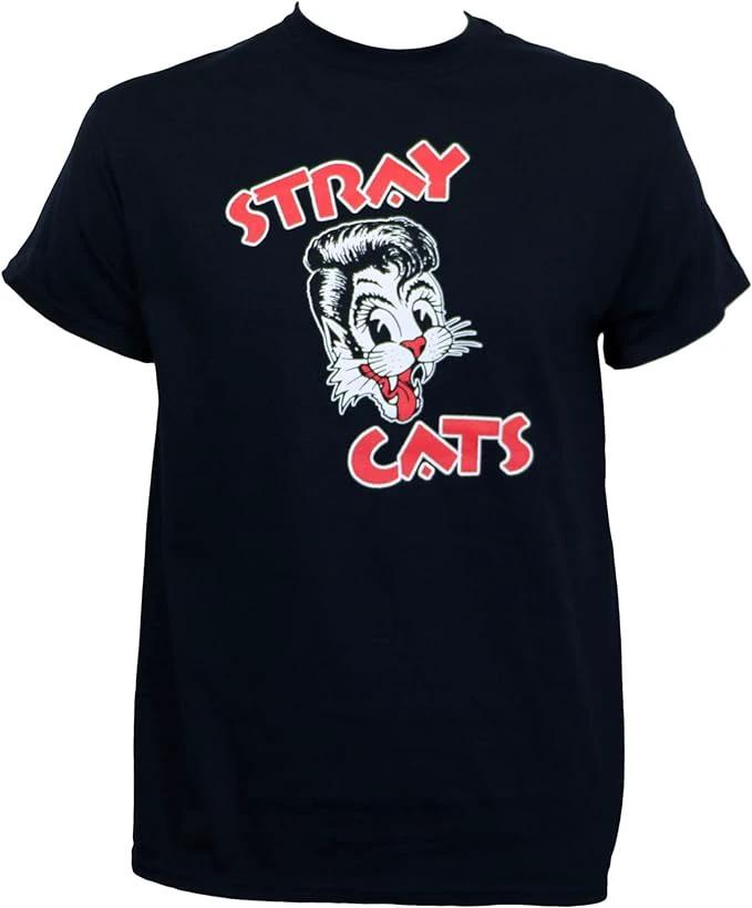 Stray Cats Band Mens T-shirt- Brian Setzer by HandyShopping4U2
