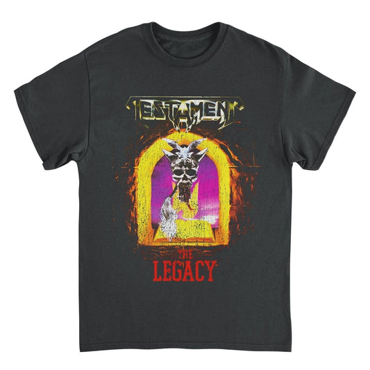 Testament The Legacy shirt with classic album artwork thrash metal band tee